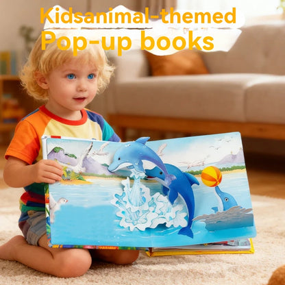 🎁🎁 książka 3D z wyskakującymi zwierzętami