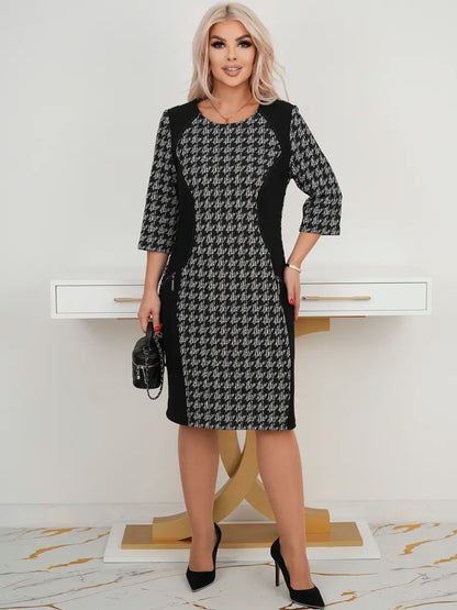 💜💚【S-5XL】Wysokiej jakości sukienka modowa