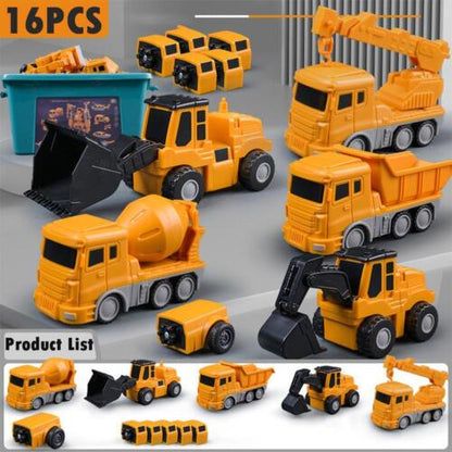 【50% PROMOCJI】【16 sztuk】Klocki magnetyczne, Edukacyjne zabawki Transformers