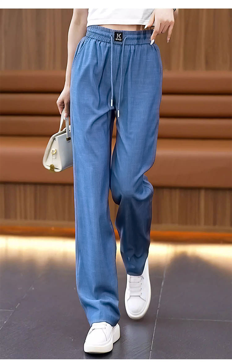 👖❤️【40-100kg】2026 nové nohavice príležitostné s mäkkou vlajkou vysokej kvality
