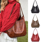 💖👜Нова дамска чанта за рамо от мека кожа с голям капацитет ✅️Плащане при доставка