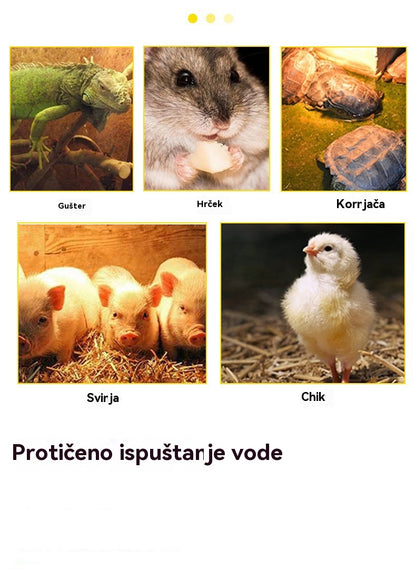 🔥🐣🌡️ Inteligentna lampa za grijanje peradi s konstantnom temperaturom