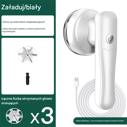 🔥【Hit sprzedażowy 49% zniżki】👚✨ Wielofunkcyjny przenośny elektryczny depilator kulek, profesjonalnie usuwa kuleczki z wełny, dzianiny i bawełny 👕🧥🧶