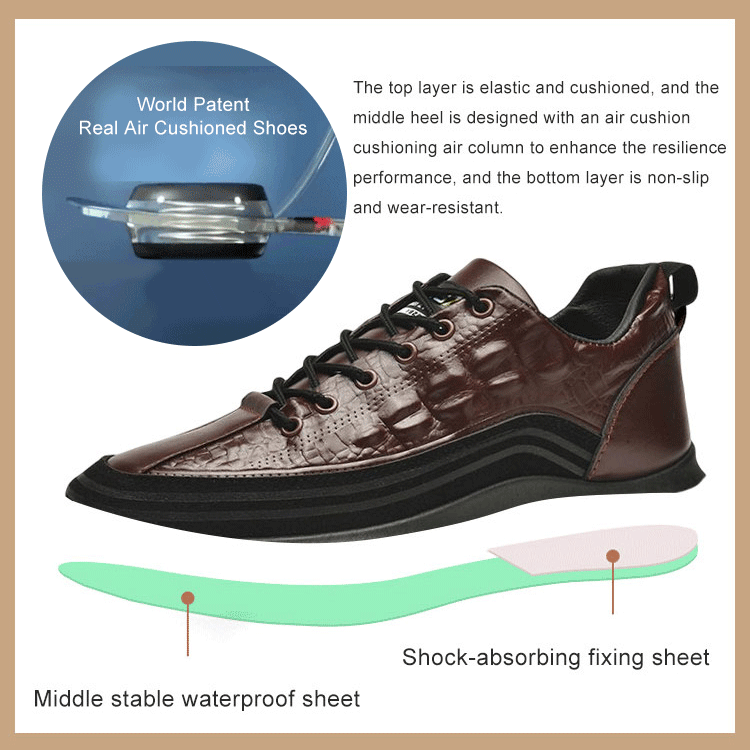 🔥【Vremenski ograničena ponuda】【38-48】Luksuzne talijanske tenisice s uzorkom krokodila