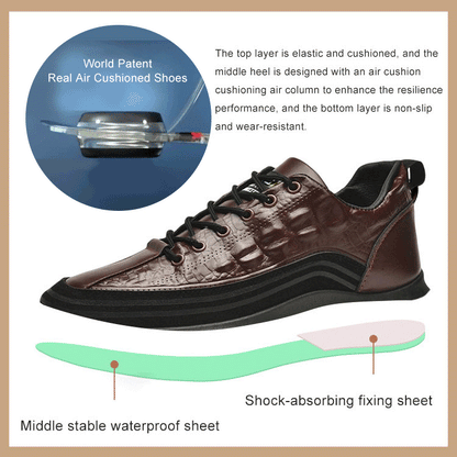 🔥【Vremenski ograničena ponuda】【38-48】Luksuzne talijanske tenisice s uzorkom krokodila