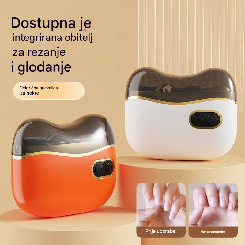 ✂️💅 Višenamjenska električna turpija za nokte, električni rezači za nokte sa zaštitom od uštipnuća-H