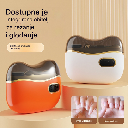 ✂️💅 Višenamjenska električna turpija za nokte, električni rezači za nokte sa zaštitom od uštipnuća-H