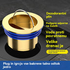 🔥【Vroča prodaja – Kupi 1, dobiš 1 gratis!】Univerzalni medeninasti talni odtok z jedrom proti vonju 🚿✨