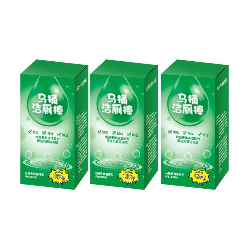 🚽🌟 Automatická čistiaca tyčinka do toalety – deodorizačný nástroj, balenie 3 ks