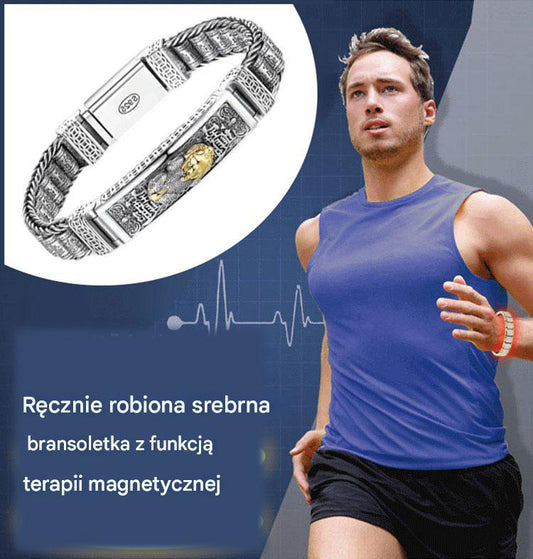 🔥Bransoleta Męska na Szczęście Edycja Limitowana 2025 – Chroni Codzienny Sukces i Szczęście!