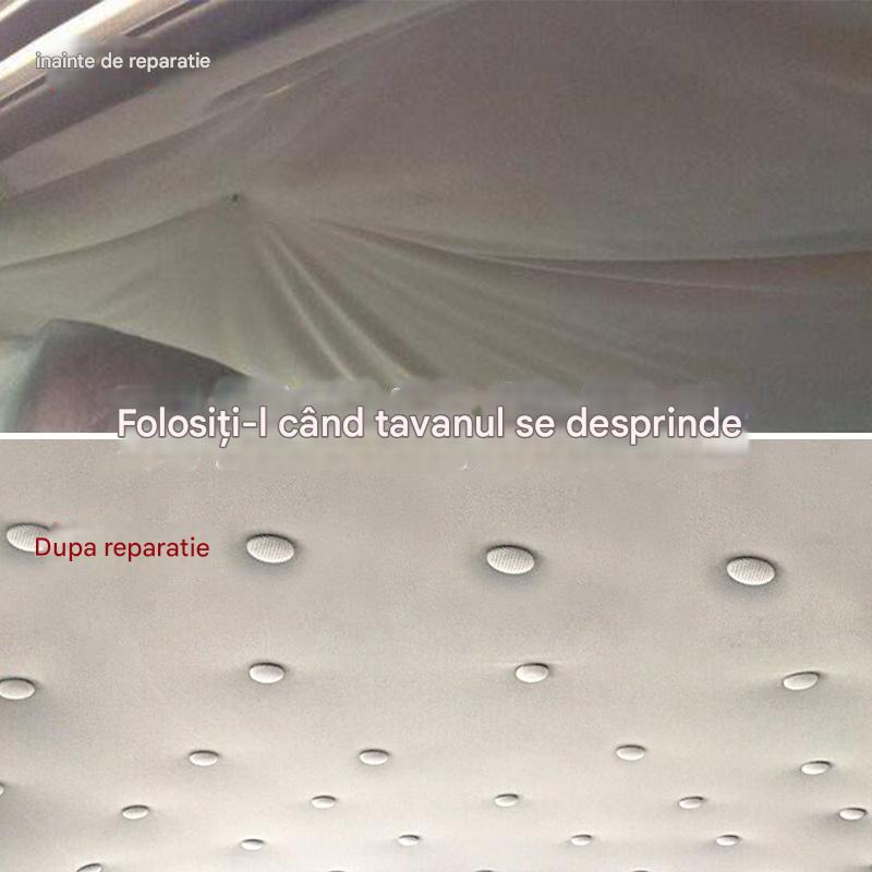 🔥【30% POPUSTA】Platno s krova automobila pada, popravite kopču za pričvršćivanje čavala, preinaku i obnovu unutrašnjosti automobila bez demontaže (kit alata za ugradnju + odvijač + ručnik uključen)