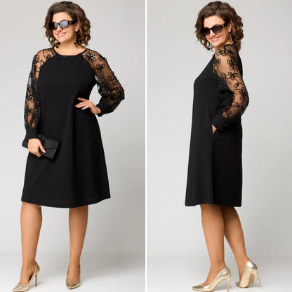 【S-5XL】🍁🍂Nowa elegancka sukienka z wysokiej jakości koronki w stylu vintage