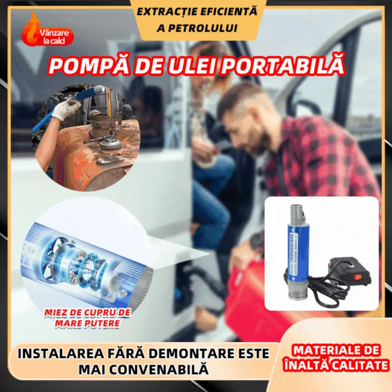 💥🔥Nowa pompa olejowa Denaqi na baterie litowe, 21 V, pompa oleju i wody podwójnego zastosowania, bateria litowa