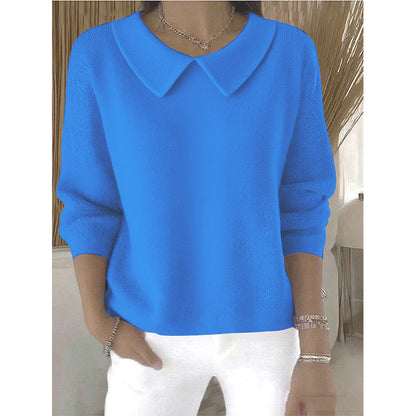 🔥【Ostatni dzień zniżki!】【S-3XL】Wygodny top z długim rękawem i dekoltem w serek na jesień i zimę