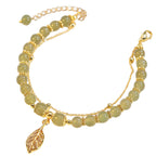 Narukvice od hotanskog žada (komplet od 2 komada) – prirodni kamen, elegantan dizajn