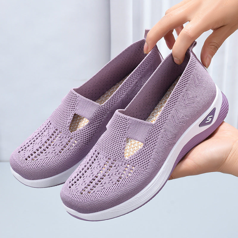 🔥👟【Промоция – Намаление 40%】Нови дамски ежедневни обувки за пролет/лято 2026 г., леки, удобни, дишащи и против хлъзгане