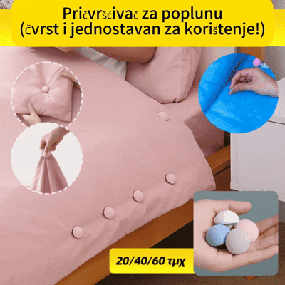 ✨ 【20/40/60 kom】Držač za Pokrivač - Stabilan i Lako za Korištenje! 📍Univerzalno za debele i tanke pokrivače.
