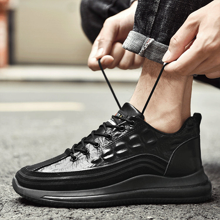 🔥【Vremenski ograničena ponuda】【38-48】Luksuzne talijanske tenisice s uzorkom krokodila