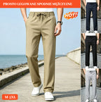 👖【Oferta ograniczona czasowo】Spodnie z prostymi nogawkami – elastyczny, miękki i oddychający materiał💥