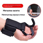 Кука за помощ при упражнения и фитнес, кука против изпускане за мъртва тяга с един лост
