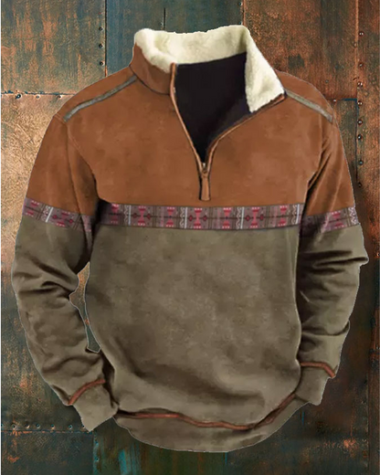 🔥【50% POPUSTA】Moderan muški džemper 3D – Topao i za jesen/zimu