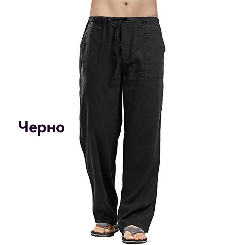 💥👖【40-120kg】Мъжки ежедневни панталони, изработени от висококачествен памук, меки и дишащи