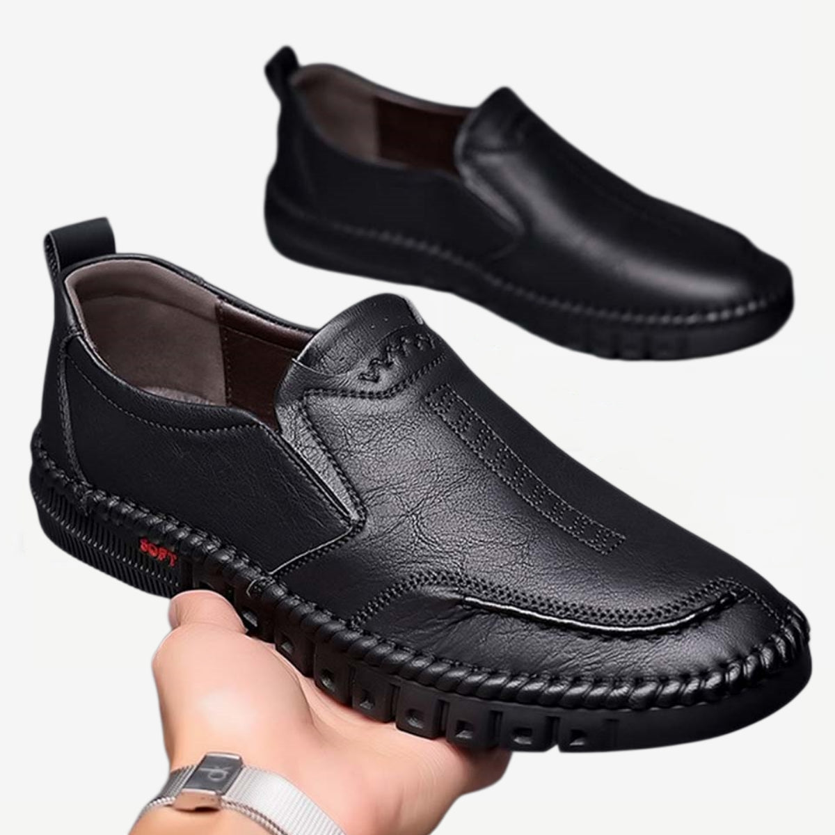 Muške svakodnevne kožne cipele – udobne, prozračne i moderne.