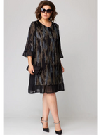 👗【S-5XL】Дамска висококачествена рокля, удобна и елегантна
