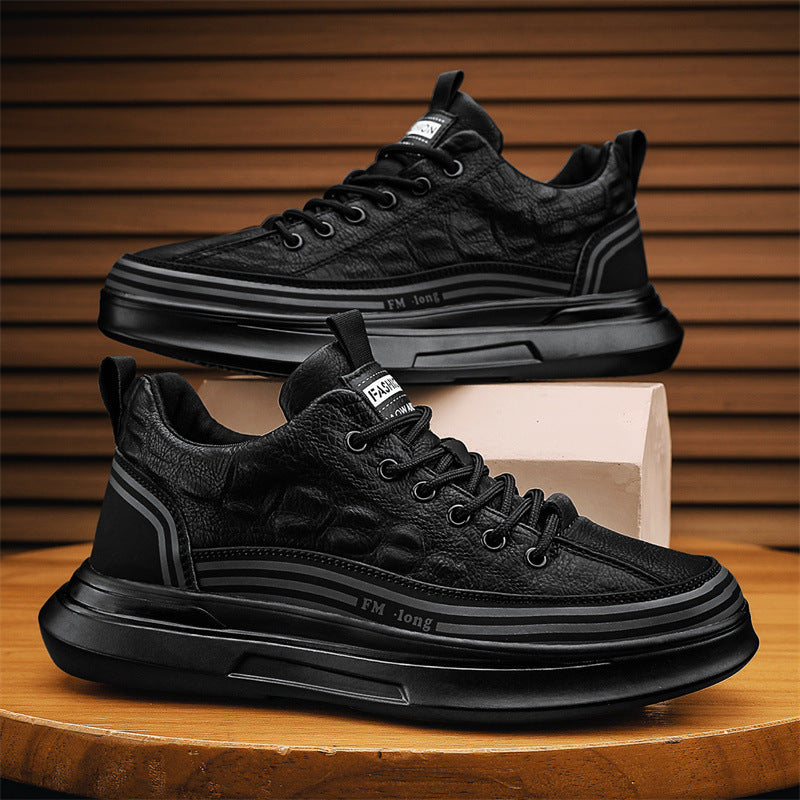 🔥Vruća rasprodaja【39-44】👟Moderne muške sportske cipele, Four Seasons, ležerne cipele s debelim potplatom