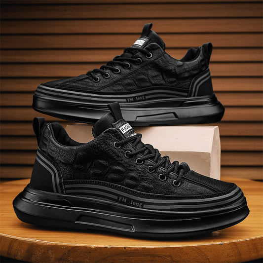 🔥Vruća rasprodaja【39-44】👟Moderne muške sportske cipele, Four Seasons, ležerne cipele s debelim potplatom