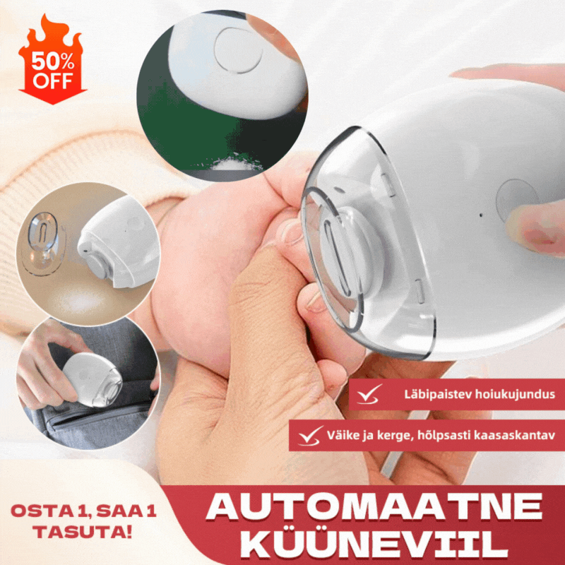 💅  Automatický pilník na nechty , bezpečná a šetrná starostlivosť o nechty 👶🔧