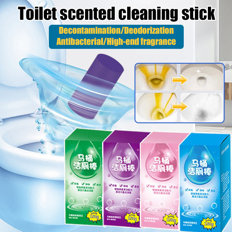 🚽🌟 Automatická čistiaca tyčinka do toalety – deodorizačný nástroj, balenie 3 ks
