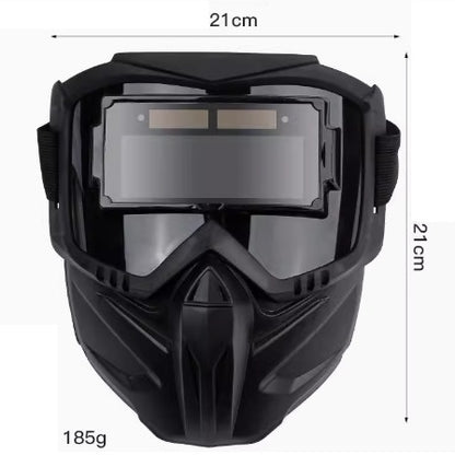 ⚡Automatycznie przyciemniany hełm spawalniczy zapewniający bezpieczeństwo oczu