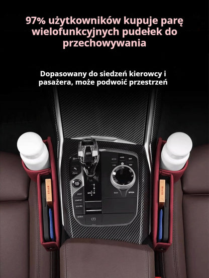 KUP 1, DOSTAŃ 1 GRATIS 🚗🚗 Uniwersalne pudełko do przechowywania ze skóry wołowej dla samochodów