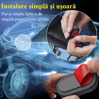 【Kupite 1 i dobijete 1 besplatno】Mini prijenosni odleđivač poseban za staklo i artefakt topljenja snijega