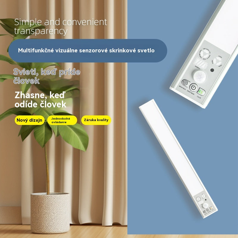 🌟【1/2/3/4 sztuki】💡 Magnetyczna lampa ścienna do wielu zastosowań – lampka nocna, lampka do czytania i lampka stołowa w jednym!