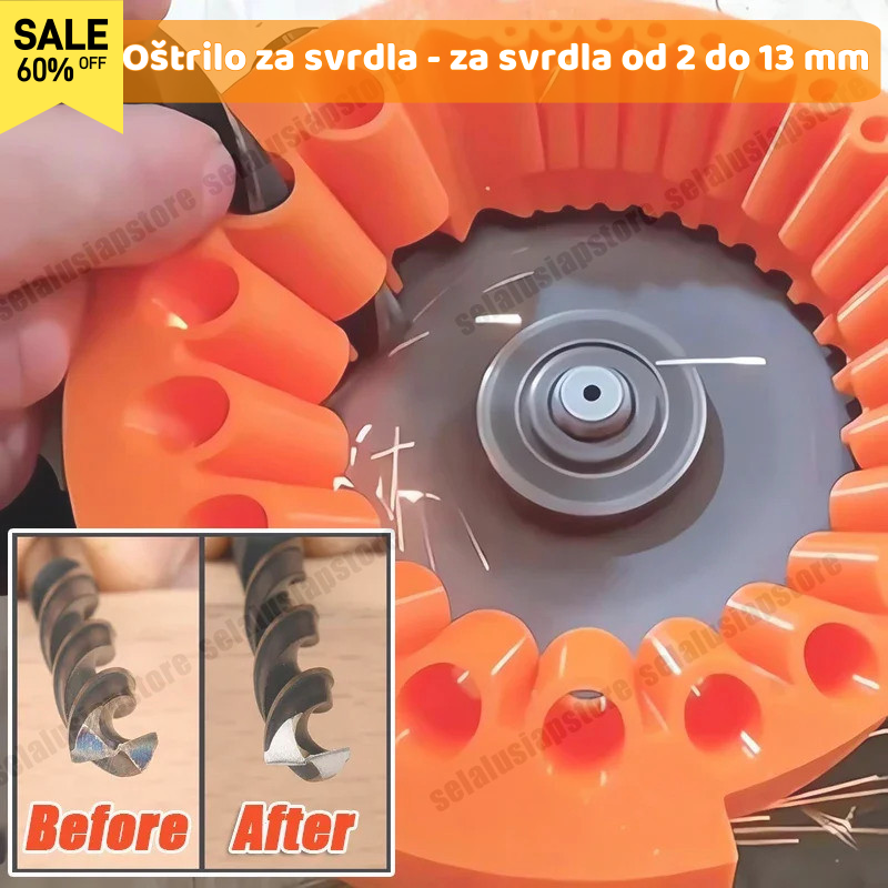 💥⚡Oštrilo za svrdla ， za svrdla od 2 do 13 mm