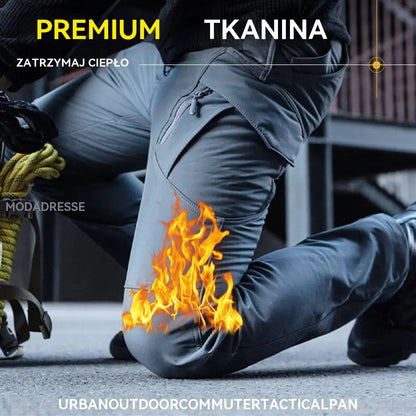⏳ 🔥Męskie Spodnie Wojskowe Taktyczne, Odporne na Wiatr i Ocieplające