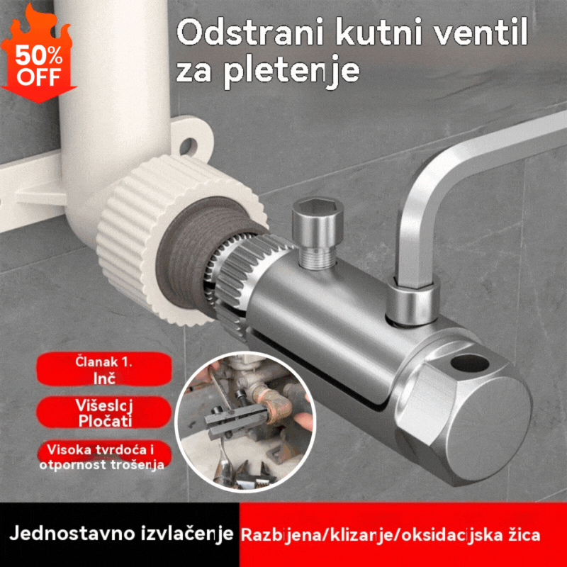 🔥Alat za vađenje slomljenog navoja za kutnu slavinu, univerzalna slavina