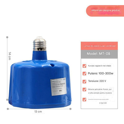 🔥🐣🌡️ Inteligentna lampa za grijanje peradi s konstantnom temperaturom