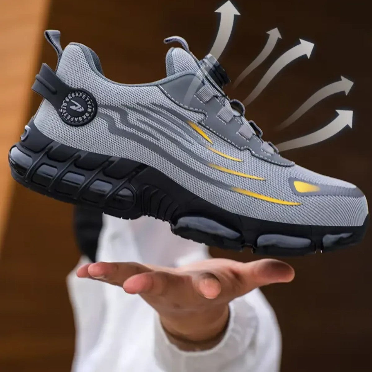 Sigurne muške cipele za rad, protuprobojne i protiv udarca