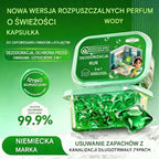 2 opakowania (100 tabletek) za 99 zł – 🎉. Bio‑enzymatyczne kapsułki do usuwania nieprzyjemnych zapachów z odpływów.