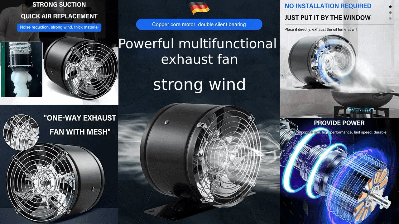 Snažan višenamjenski ispušni ventilator