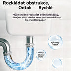 🛁💦【Kúp 1 a získaj 1 zadarmo】🌟Čistič drezov a odtokov - Pena s vysokou hustotou vyrobená z extraktov a rozkladajúcich enzýmov.