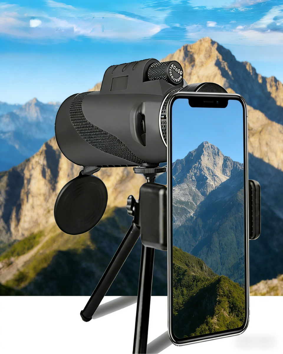 40x60 монокуляр за наблюдение на птици и открито