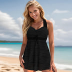 🏖️🔥【40-120kg】Дамски бански с щампа, размер L, бързосъхнеща материя ✅️Плащане с наложен платеж