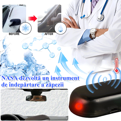 【Kupite 1 i dobijete 1 besplatno】Mini prijenosni odleđivač poseban za staklo i artefakt topljenja snijega