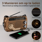🏕️【59% OFF】(Zaručená pravosť) Multifunkčné prenosné svietidlo s AM rádiom