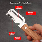✅ Kup 1, a dostaniesz 2 (łącznie 2 sztuki) 🧅🔪 Wielofunkcyjny nóż do obierania 3 w 1: czyści, kroi warzywa i otwiera butelki! 🔥