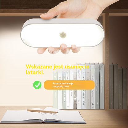 💥✨【Kup 1 sztuki i otrzymaj 1 gratis】🏡💡Inteligentna dioda LED z wykrywaniem ciała ludzkiego, łatwa w ładowaniu i praktyczna